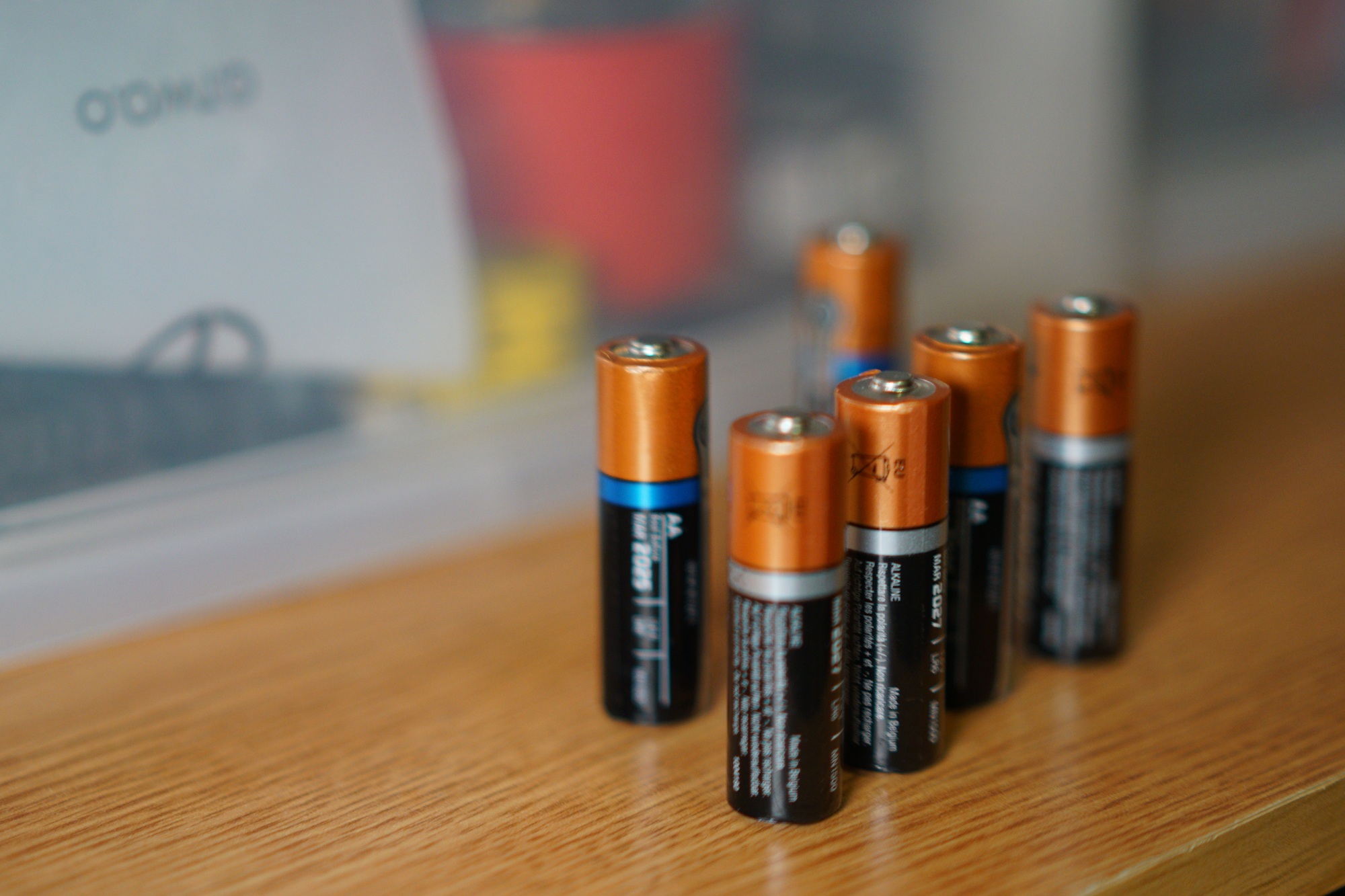 Lithium AA batteries