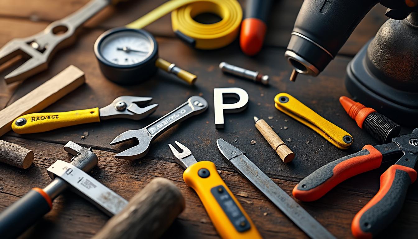 découvrez une sélection d'outils professionnels dont le nom commence par la lettre p. optimisez votre travail avec notre liste détaillée d’outils en p, idéale pour tous les secteurs d’activité.