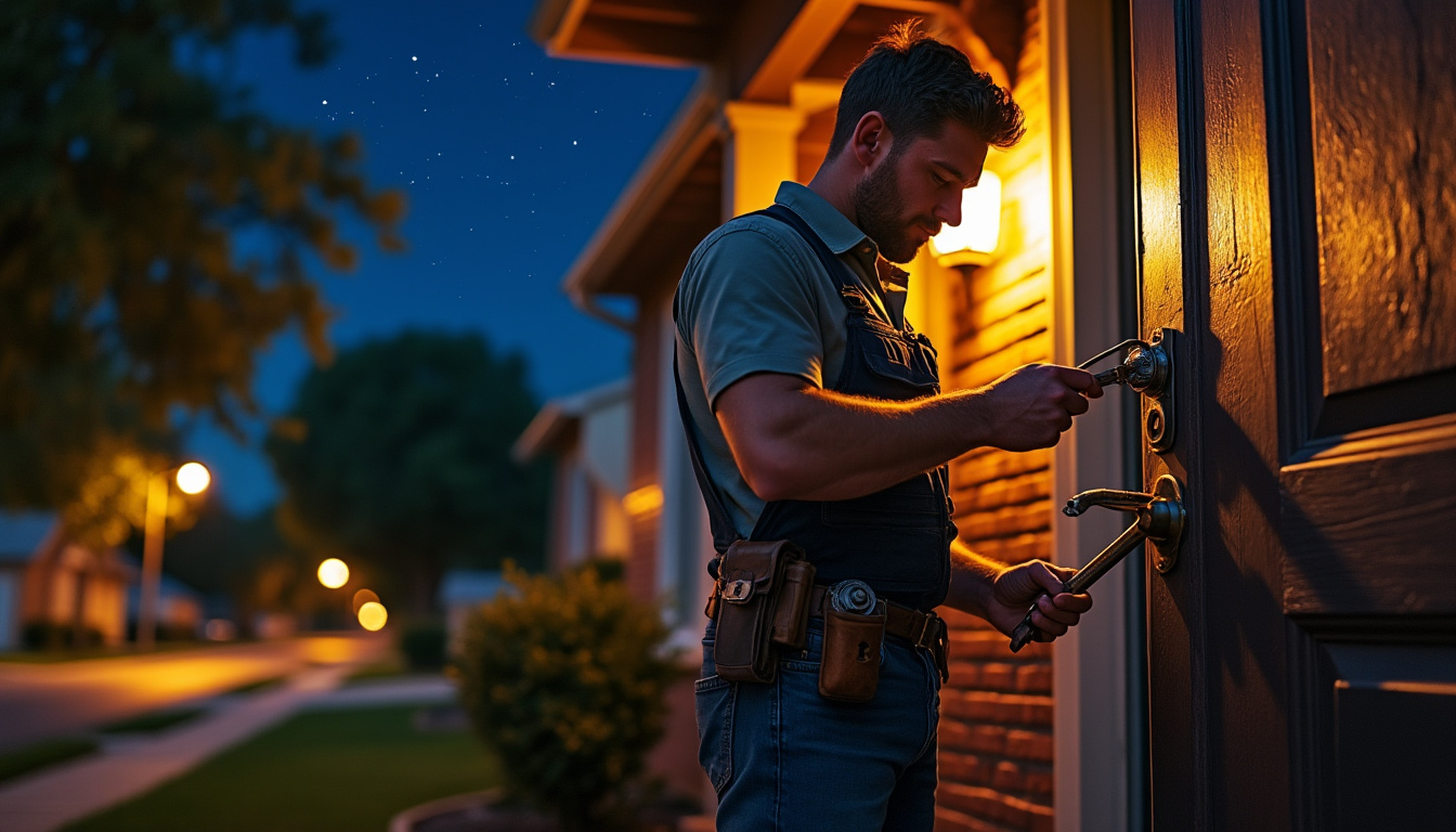 découvrez comment l'intervention rapide d'un serrurier peut vous dépanner en urgence, même au milieu de la nuit, et assurer votre sécurité en cas de porte claquée ou de perte de clés.