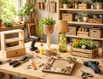 découvrez 5 projets de bricolage rapides et faciles pour occuper votre dimanche en famille ou en solo, et profitez d'une journée créative et productive.