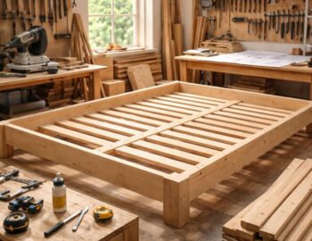 apprenez à fabriquer facilement un sommier en bois sur mesure pour votre lit avec notre guide complet de menuiserie. personnalisez votre literie selon vos besoins et gagnez en confort.
