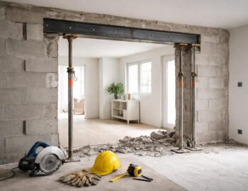 découvrez les précautions essentielles pour créer une ouverture dans un mur porteur en toute sécurité et garantir la stabilité de votre maison.