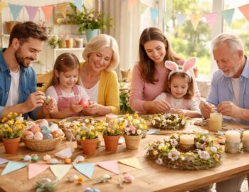 découvrez 5 idées déco diy simples et ludiques pour pâques à réaliser en famille. un tuto bricolage parfait pour embellir votre maison avec des créations faites main.