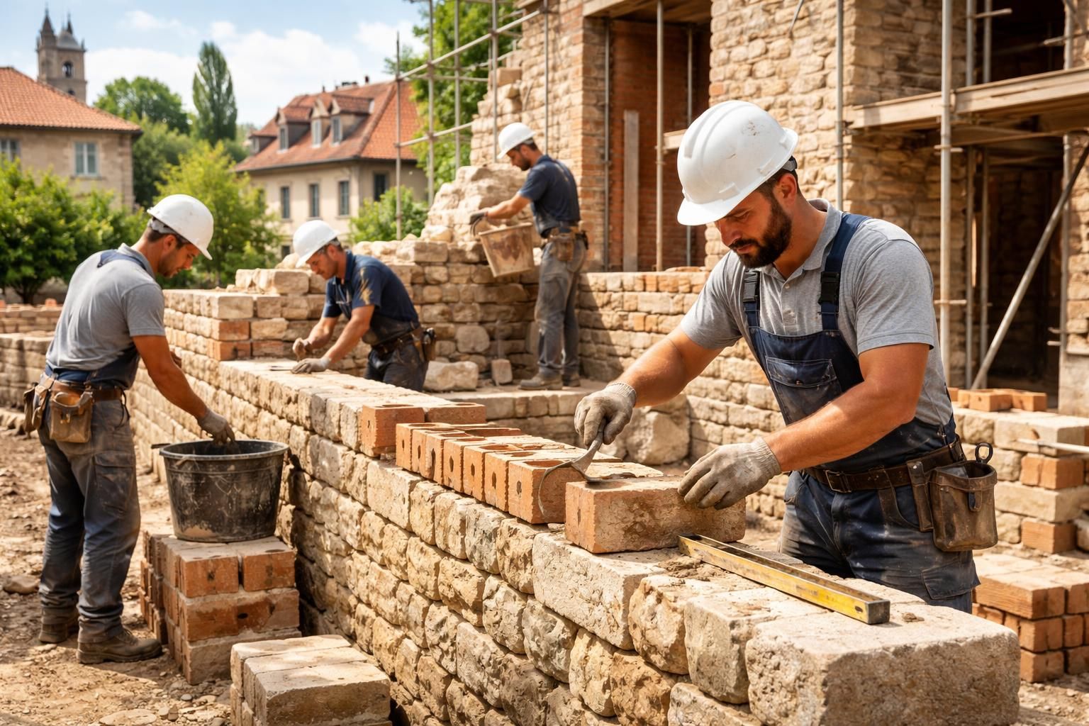 srts, entreprise de maçonnerie à limoges, met à votre disposition des artisans qualifiés pour réaliser tous vos projets de construction et rénovation avec savoir-faire et professionnalisme.