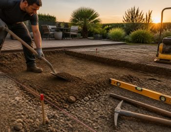 apprenez les étapes pour décaisser 10 cm et optimiser l'aménagement de votre espace extérieur avec des conseils pratiques et faciles à suivre.