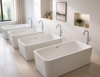découvrez les longueurs standards des baignoires et les références principales pour choisir celle qui convient parfaitement à votre salle de bain.